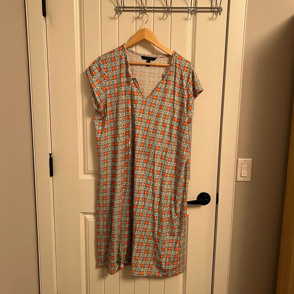 Printed dress by long and tall sally size 18